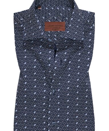 Navy Blue Ανδρικό Πουκάμισο