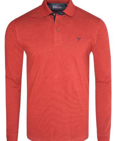 Ανδρική Μπλούζα Πόλο Εκάι Μακρύ Μανίκι Premium Quality Polo Regular fit