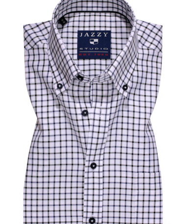 Ανδρικά Πουκάμισα Button Down Καρό