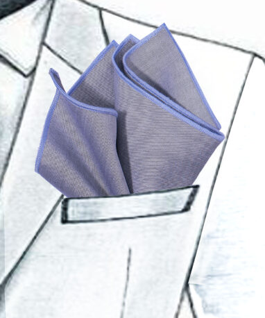 Ανδρικά Μαντήλια Ποσέτ Twill Γκρι