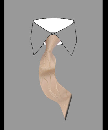 Ανδρική Γραβάτα Golg White